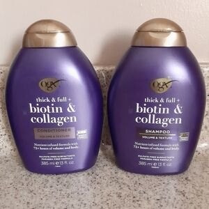 OGX Thick & Full  Haircare Bundle